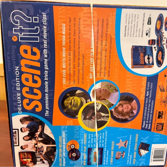 Scene It? Deluxe Edition - The DVD Game Movie Trivia Game - Picture 2 of 5